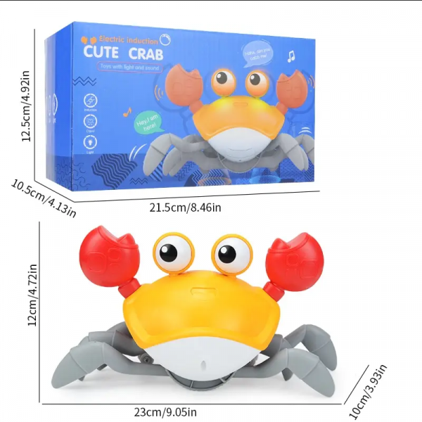 Electric toy Taokey "crab", orange